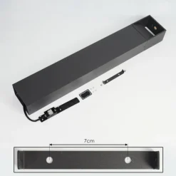 Borne lumineuse Dubona LED Anthracite, 1 lumière