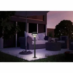 Borne lumineuse Eglo CHIAPPERA Noir, Blanc, 1 lumière