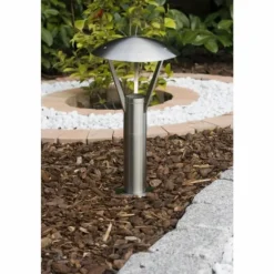 Borne lumineuse Eglo Roofus Acier inoxydable, 1 lumière