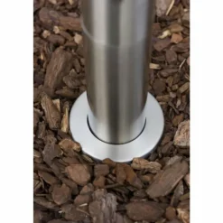 Borne lumineuse Eglo Roofus Acier inoxydable, 1 lumière