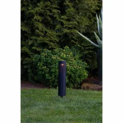 Borne lumineuse Eglo Z_SOLAR LED Noir, 1 lumière