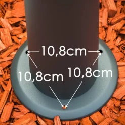 Borne lumineuse FOCUS Anthracite, 1 lumière