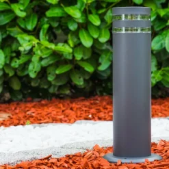 Borne lumineuse FOCUS Anthracite, 1 lumière