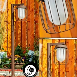 Borne lumineuse Foothills Rouille, 1 lumière