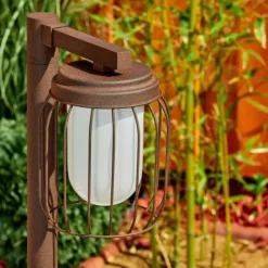 Borne lumineuse Foothills Rouille, 1 lumière