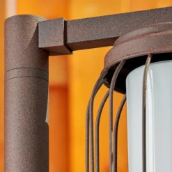 Borne lumineuse Foothills Rouille, 1 lumière