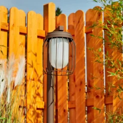 Borne lumineuse Foothills Rouille, 1 lumière