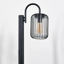 Borne lumineuse Globo ADELHEID Noir, 1 lumière