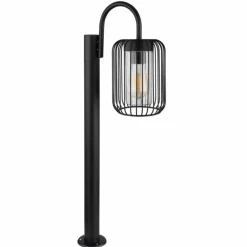 Borne lumineuse Globo ADELHEID Noir, 1 lumière