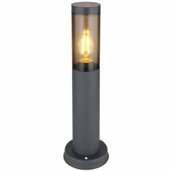 Borne lumineuse Globo BOSTON Anthracite, 1 lumière