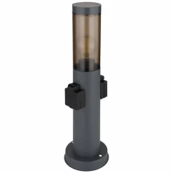 Borne lumineuse Globo BOSTON Anthracite, 1 lumière