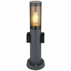 Borne lumineuse Globo BOSTON Anthracite, 1 lumière