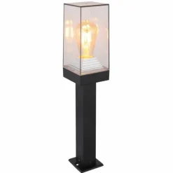 Borne lumineuse Globo GABBA Noir, 1 lumière