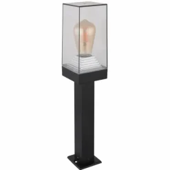 Borne lumineuse Globo GABBA Noir, 1 lumière