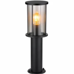 Borne lumineuse Globo GRACEY Noir, 1 lumière