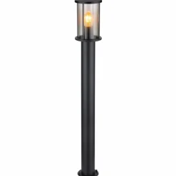 Borne lumineuse Globo GRACEY Noir, 1 lumière