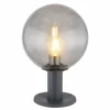 Borne lumineuse Globo HEDWIG Anthracite, 1 lumière
