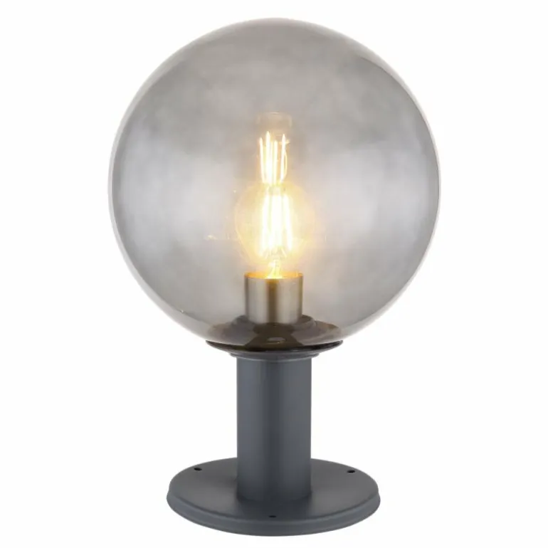 Borne lumineuse Globo HEDWIG Anthracite, 1 lumière