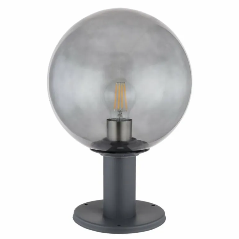 Borne lumineuse Globo HEDWIG Anthracite, 1 lumière