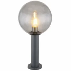 Borne lumineuse Globo HEDWIG Anthracite, 1 lumière