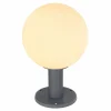 Borne lumineuse Globo OSSY Anthracite, 1 lumière