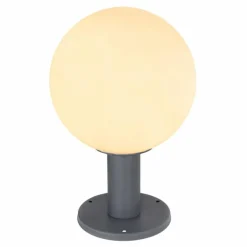Borne lumineuse Globo OSSY Anthracite, 1 lumière