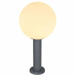 Borne lumineuse Globo OSSY Anthracite, 1 lumière
