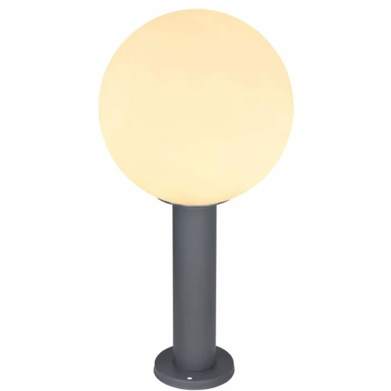 Borne lumineuse Globo OSSY Anthracite, 1 lumière