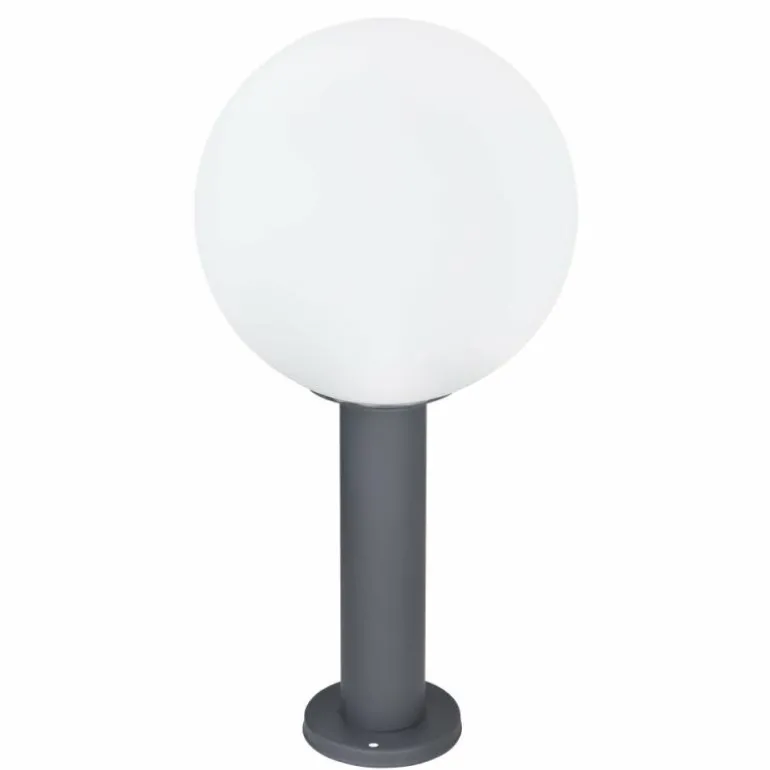 Borne lumineuse Globo OSSY Anthracite, 1 lumière