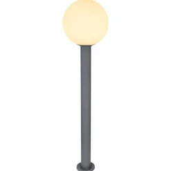 Borne lumineuse Globo OSSY Anthracite, 1 lumière