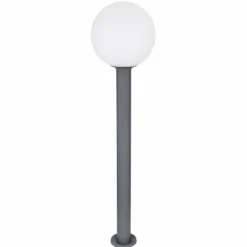 Borne lumineuse Globo OSSY Anthracite, 1 lumière