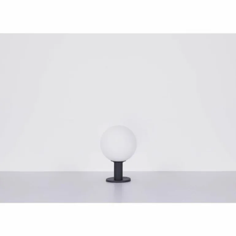 Borne lumineuse Globo OSSY Anthracite, 1 lumière