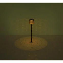 Borne lumineuse Globo SOLAR LED Fumée, Noir, 1 lumière