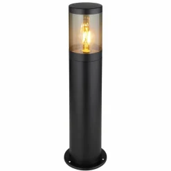 Borne lumineuse Globo XELOO Noir, 1 lumière