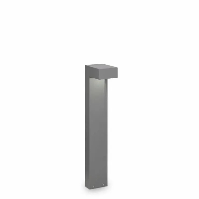 Borne lumineuse Ideallux SIRIO Gris, 2 lumières