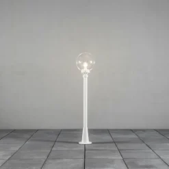 Borne lumineuse Konstsmide Orion Blanc, 1 lumière