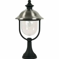 Borne lumineuse KS Verlichting Bologna Noir, 1 lumière