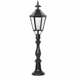 Borne lumineuse KS Verlichting Oxford Noir, 1 lumière