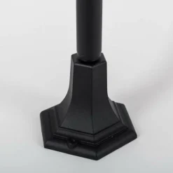 Borne lumineuse KS Verlichting Ancona Noir, 1 lumière