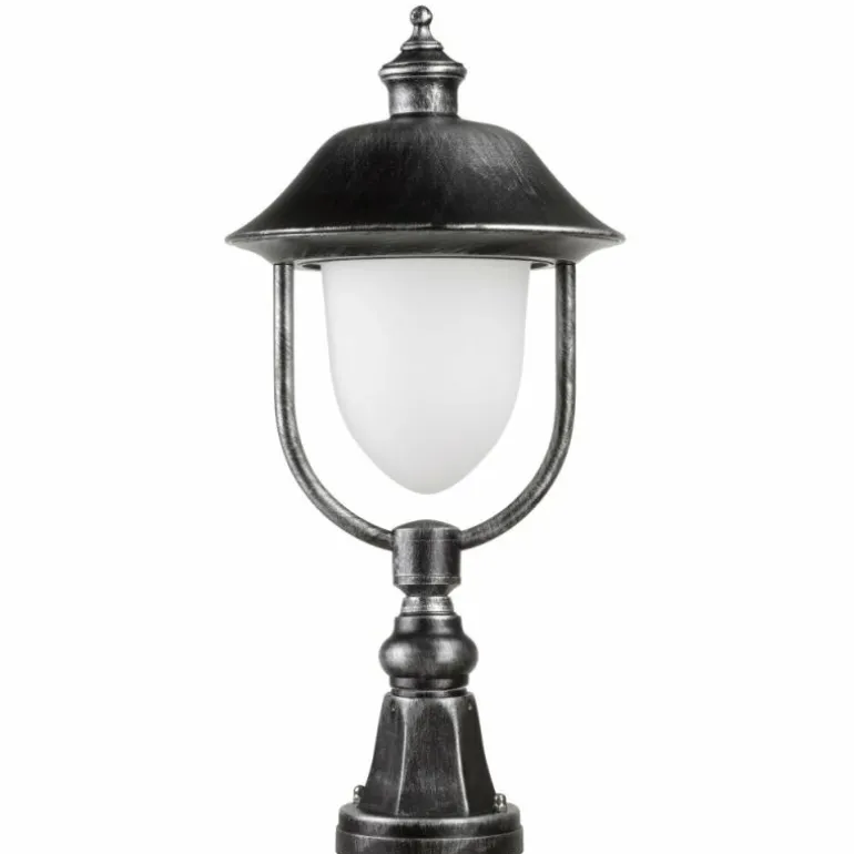 Borne lumineuse LCD 1156 Noir, Argenté, 1 lumière