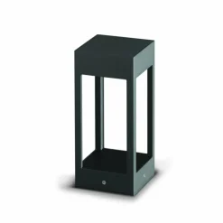 Borne lumineuse LCD Kisselbach LED Noir, 1 lumière