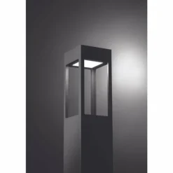 Borne lumineuse LCD Kisselbach LED Noir, 1 lumière