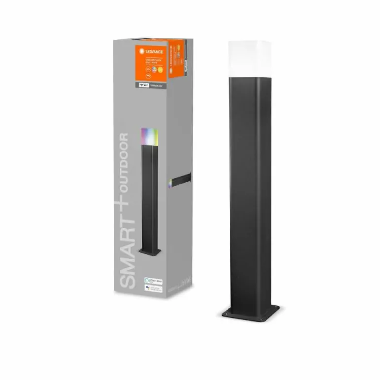 Borne lumineuse LEDVANCE CUBE Gris, 1 lumière, Changeur de couleurs