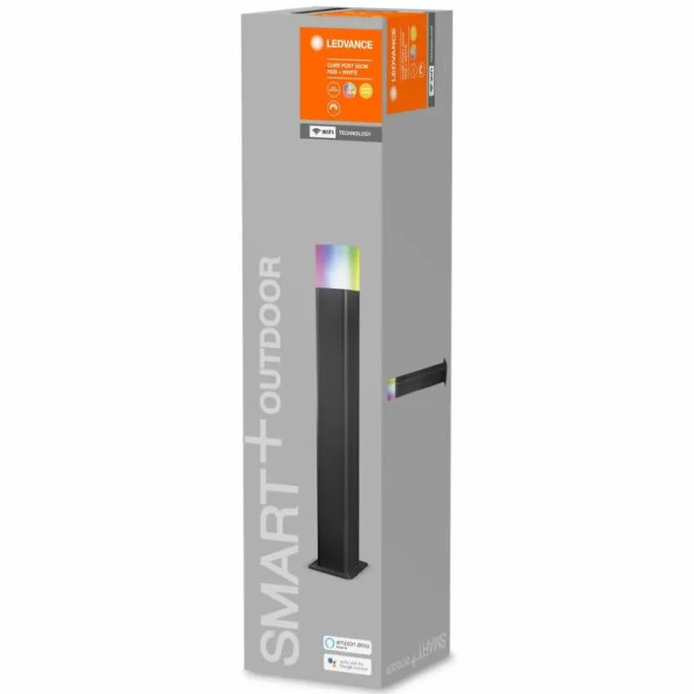 Borne lumineuse LEDVANCE CUBE Gris, 1 lumière, Changeur de couleurs