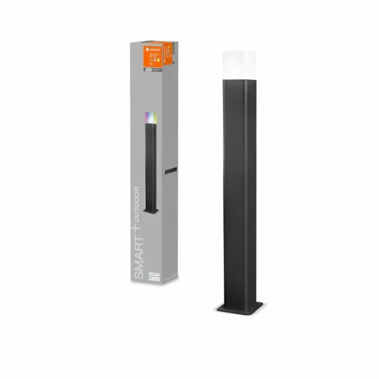 Borne lumineuse LEDVANCE CUBE Gris, 1 lumière, Changeur de couleurs