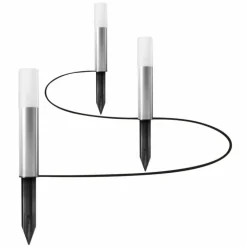 Borne lumineuse LEDVANCE GARDEN POLE Acier inoxydable, 1 lumière, Changeur de couleurs