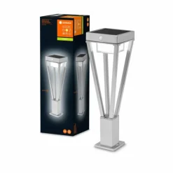 Borne lumineuse LEDVANCE ENDURA Acier inoxydable, 1 lumière, Détecteur de mouvement