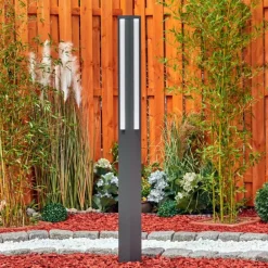 Borne lumineuse Lisalara LED Anthracite, 1 lumière