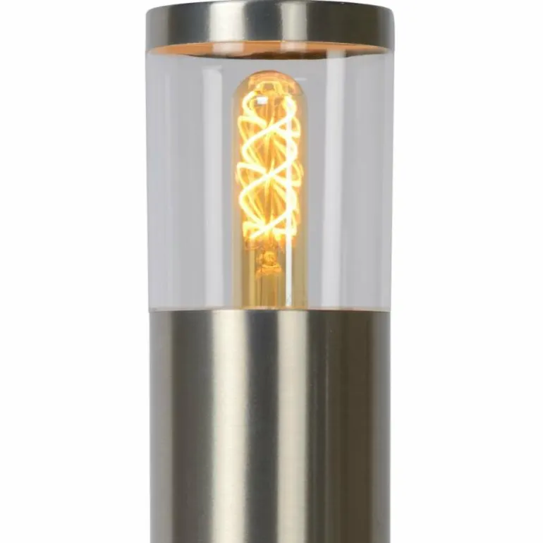 Borne lumineuse Lucide FEDOR Chrome, 1 lumière