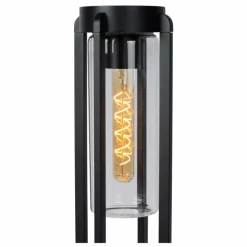 Borne lumineuse Lucide GARLAND Noir, 1 lumière